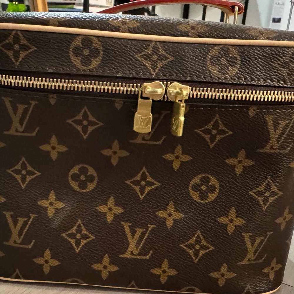Louis Vuitton Brown Monogram Toiletry Bag